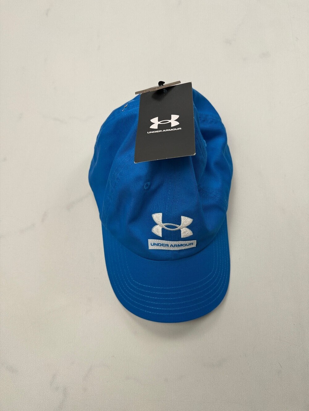 Under Armour Trucker Hat Blue 2010s Adjustable - Mens OSFM